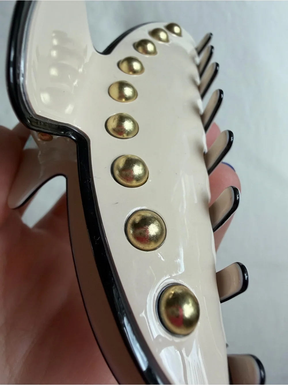 Free People Larkin Studded Claw Clip